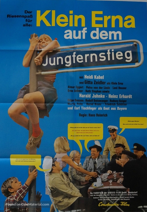 Klein Erna auf dem Jungfernstieg - German Movie Poster