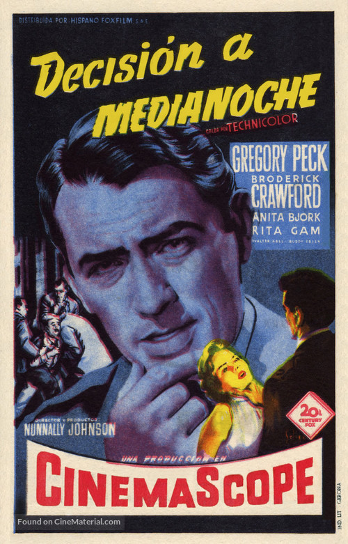 Night People - Spanish Movie Poster