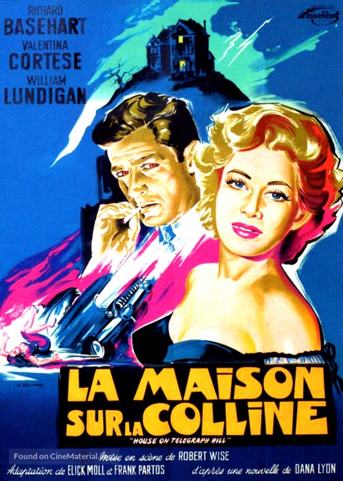 The House on Telegraph Hill - French Movie Poster