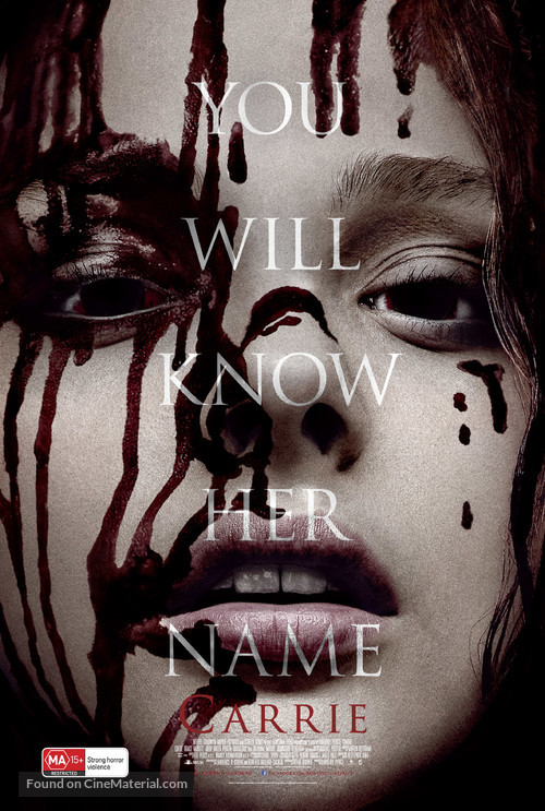 Carrie - Australian Movie Poster