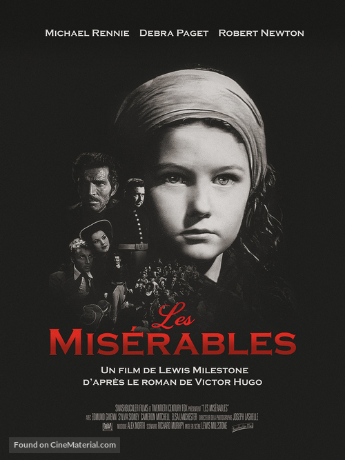 Les miserables - French Re-release movie poster