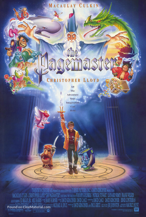 The Pagemaster - Movie Poster