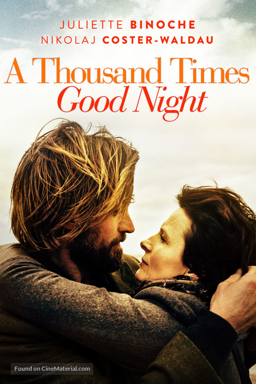 Tusen ganger god natt - British DVD movie cover
