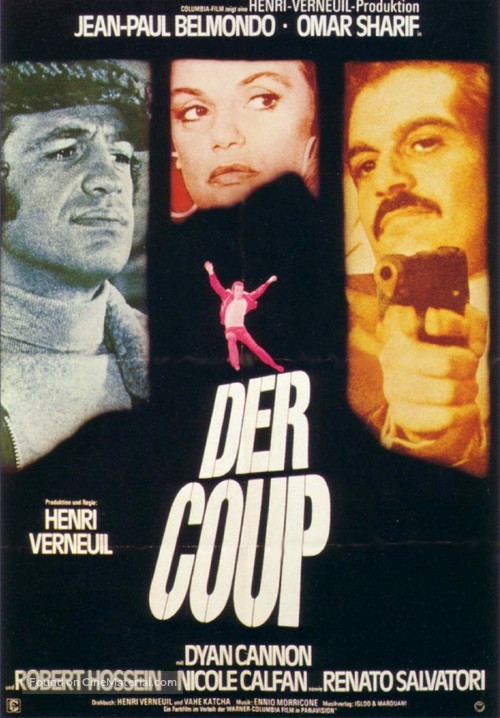 Le casse - German Movie Poster