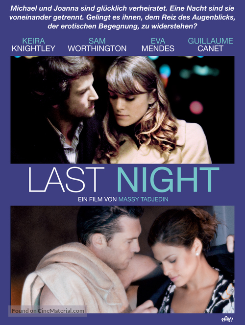 Last Night - Swiss Movie Poster