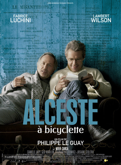 Alceste &agrave; bicyclette - French Movie Poster