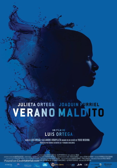 Verano maldito - Argentinian Movie Poster