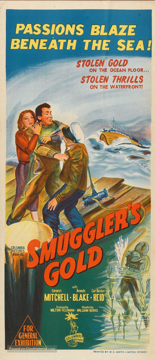 Smuggler&#039;s Gold - Australian Movie Poster