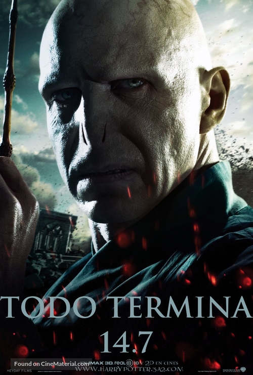 Harry Potter and the Deathly Hallows: Part II - Argentinian Movie Poster