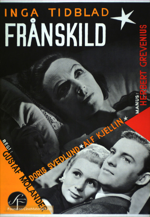 Fr&aring;nskild - Swedish Movie Poster