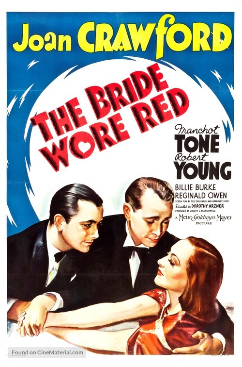 The Bride Wore Red - Movie Poster