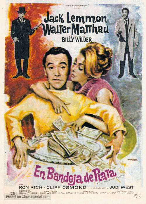 The Fortune Cookie - Spanish Movie Poster