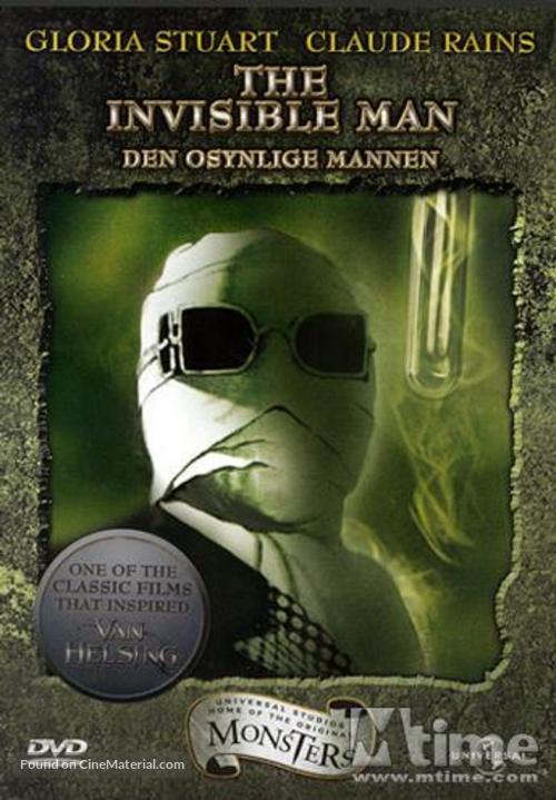 The Invisible Man - DVD movie cover