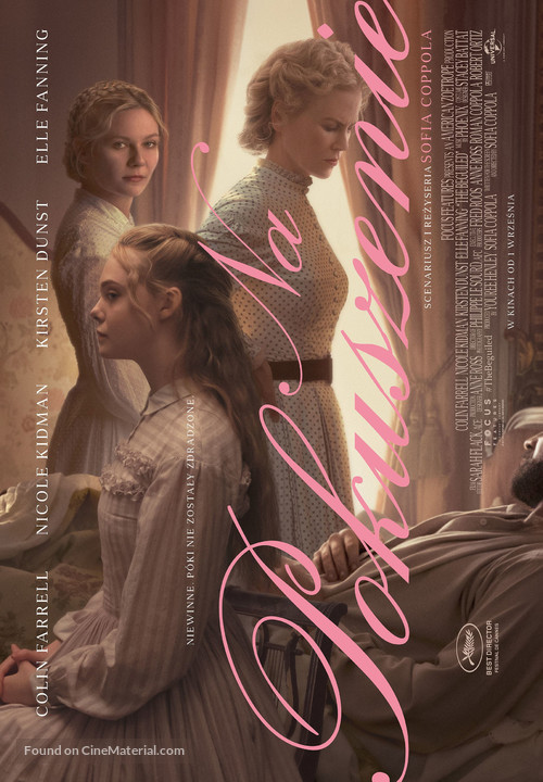 The Beguiled 2017 Polish Movie Poster