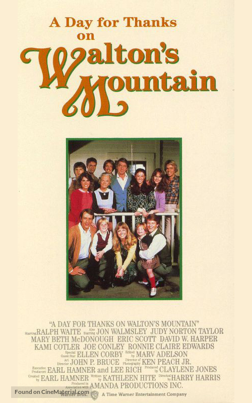 A Day for Thanks on Walton&#039;s Mountain - Movie Poster