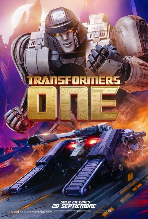 Transformers One - Spanish Movie Poster