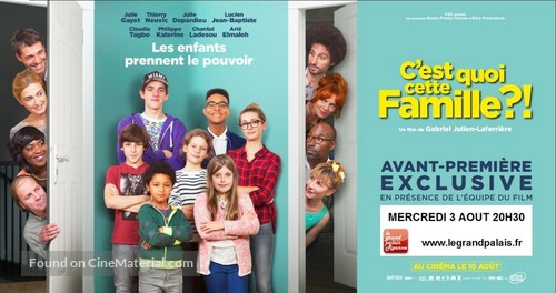 C&#039;est quoi cette famille?! - French Movie Poster