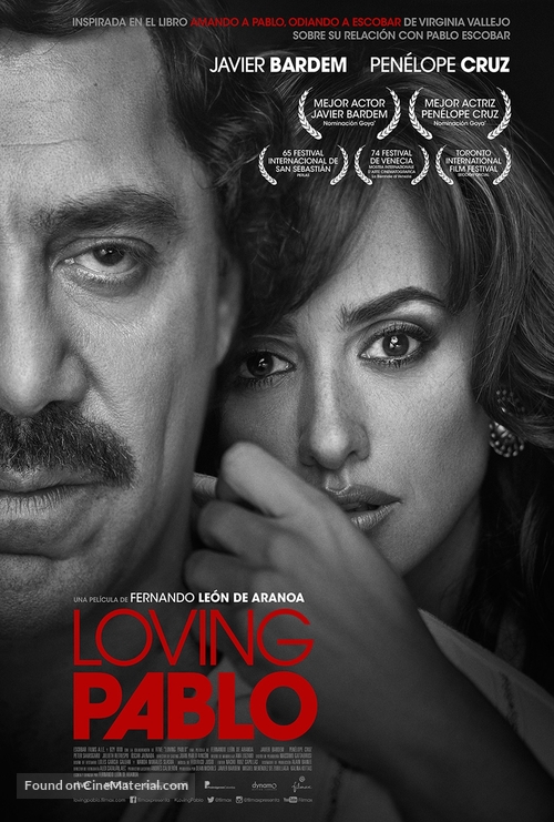 Loving Pablo - Spanish Movie Poster