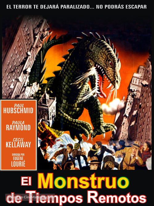 The Beast from 20,000 Fathoms - Spanish DVD movie cover