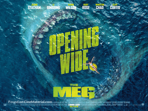 The Meg - British Movie Poster