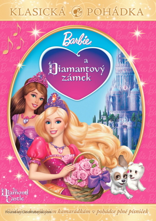 Barbie and the Diamond Castle - Czech DVD movie cover