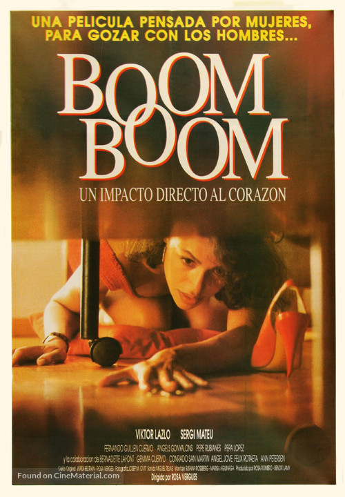 Boom boom - Argentinian Movie Poster