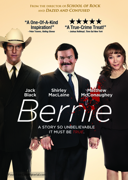 Bernie - Canadian DVD movie cover