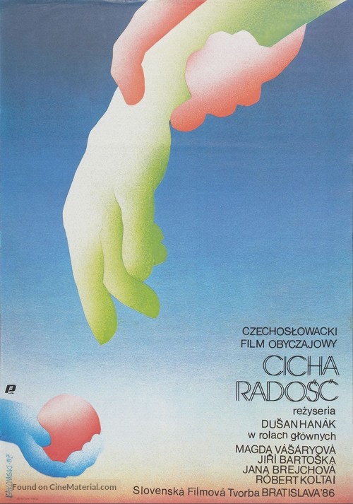 Tich&aacute; radost - Polish Movie Poster