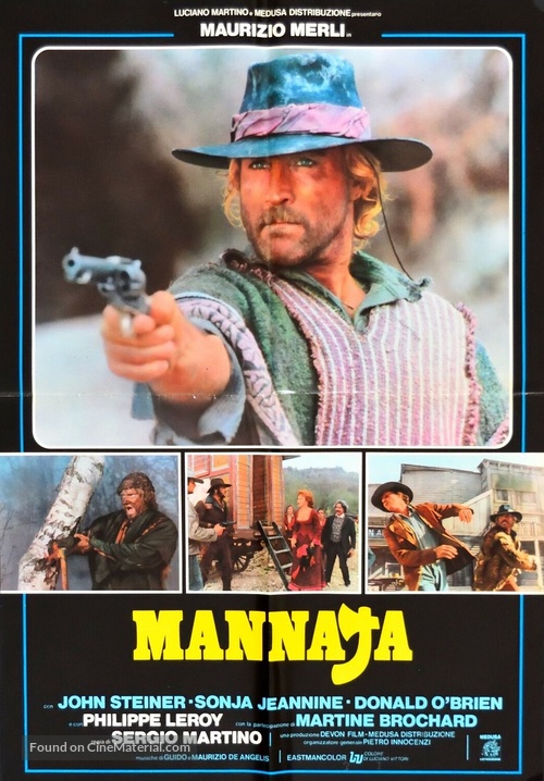 Mannaja - Italian Movie Poster