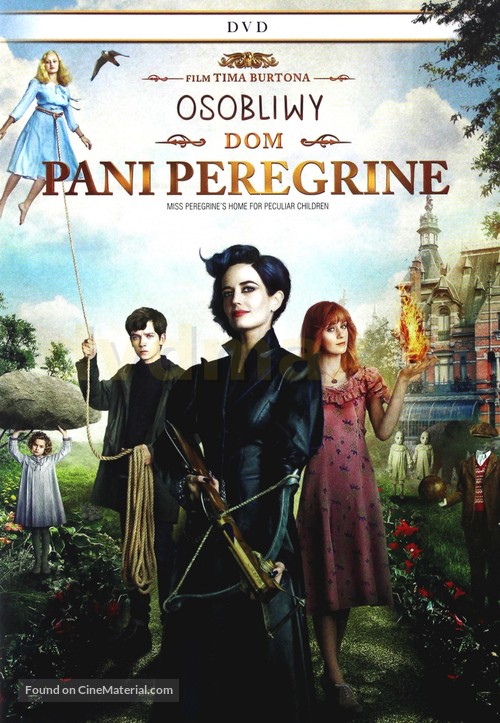 Miss Peregrine&#039;s Home for Peculiar Children - Polish Movie Cover