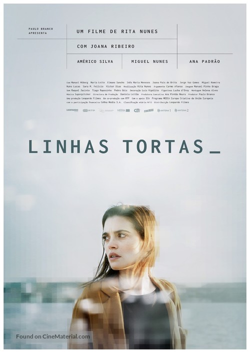 Linhas Tortas - Portuguese Movie Poster