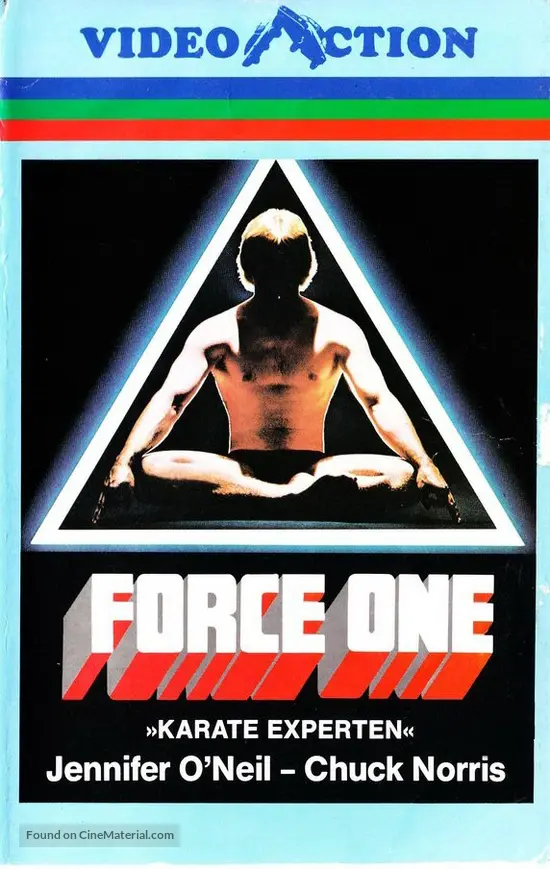 A Force of One - Danish VHS movie cover