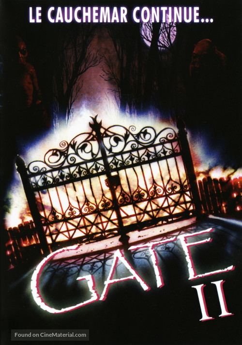 The Gate II: Trespassers - French Movie Cover