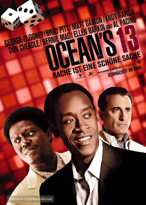 Ocean&#039;s Thirteen - German poster