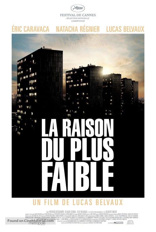 Raison du plus faible, La - French Movie Poster