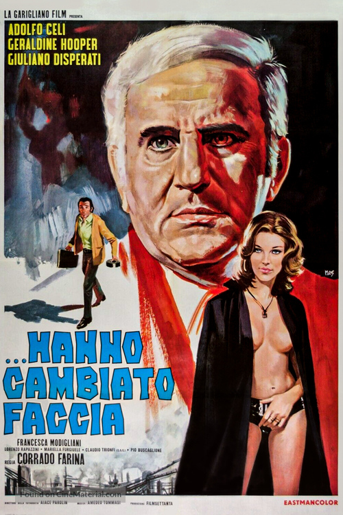 Hanno cambiato faccia - Italian Movie Poster