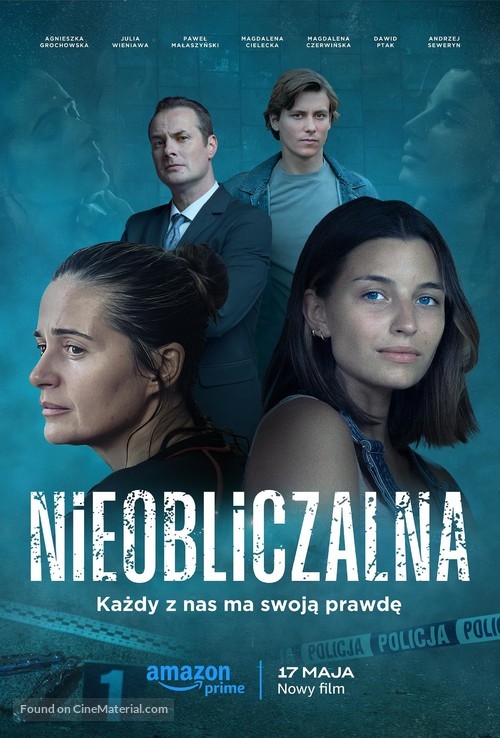 Nieobliczalna - Polish Movie Poster