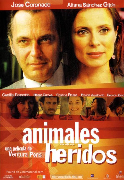 Animals ferits - Spanish Movie Poster