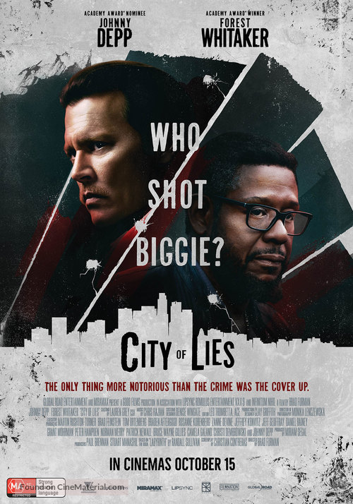 City of Lies - Australian Movie Poster