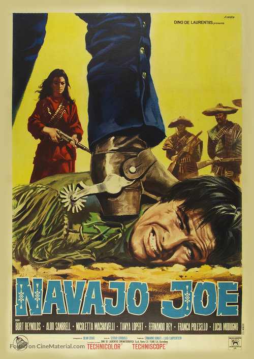 Navajo Joe - Italian Movie Poster