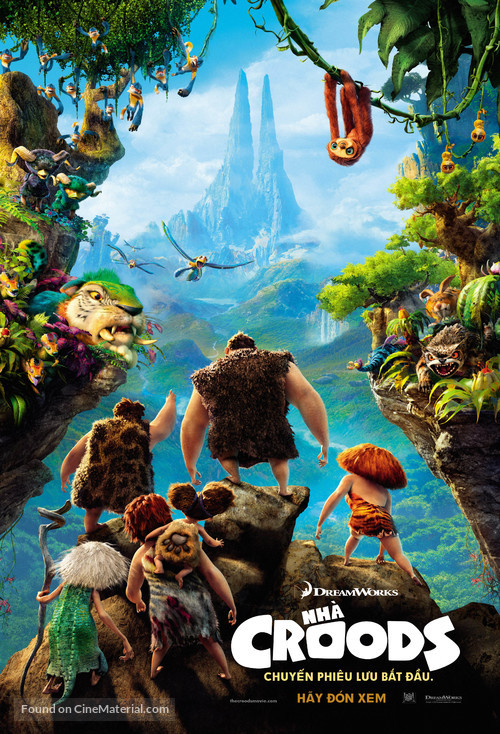 The Croods - Vietnamese Movie Poster