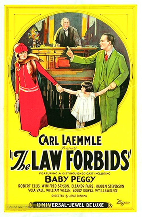 The Law Forbids - Movie Poster