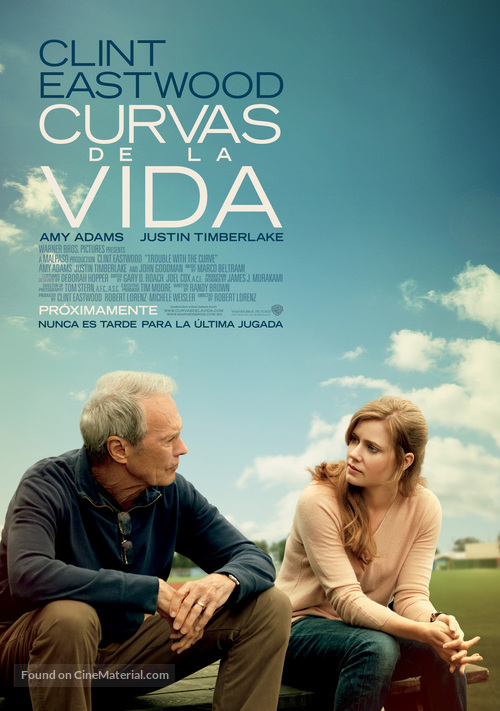 Trouble with the Curve - Argentinian Movie Poster