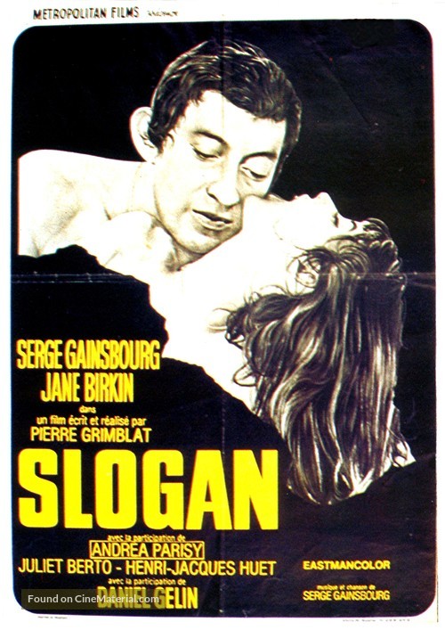 Slogan - French Movie Poster