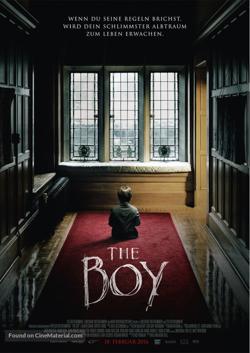 The Boy - German Movie Poster