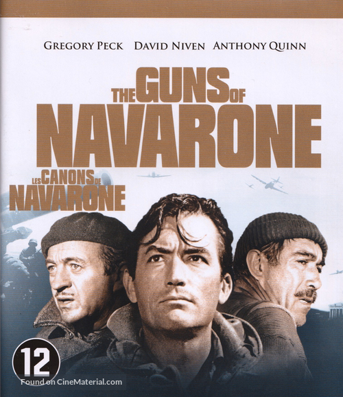The Guns of Navarone - Dutch Blu-Ray movie cover