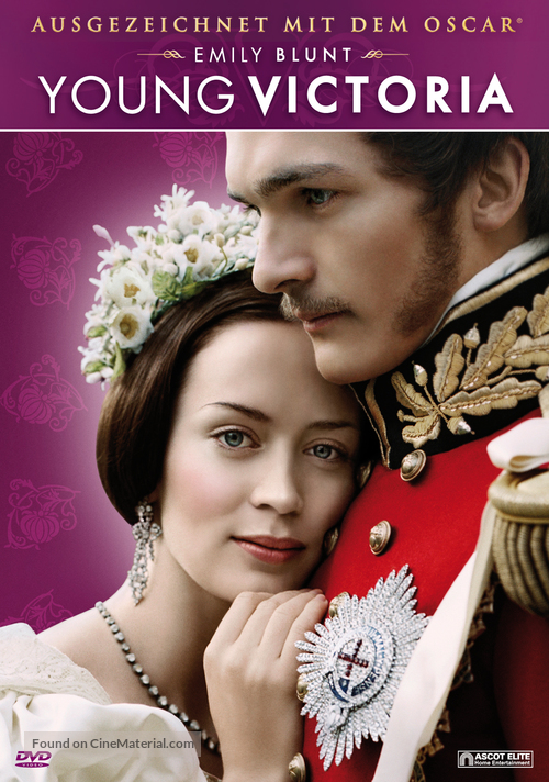 The Young Victoria - Swiss DVD movie cover