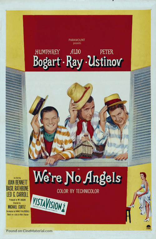 We&#039;re No Angels - Movie Poster