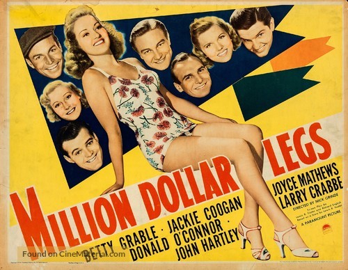 Million Dollar Legs - Movie Poster