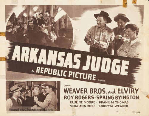 Arkansas Judge - Movie Poster